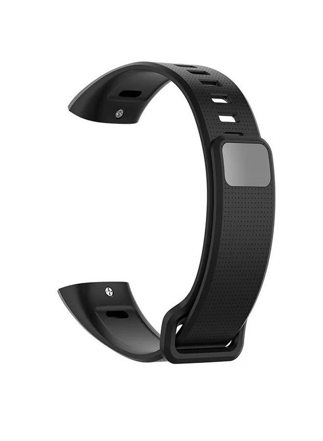 HY Smart Watch Strap For Huawei Band 2 Pro Black, One Size Fits All Can Be Adjusted According To The Size Of The Wrist,Breathable And Waterproof Watch Strap Make Your Sports Life More - Image 4