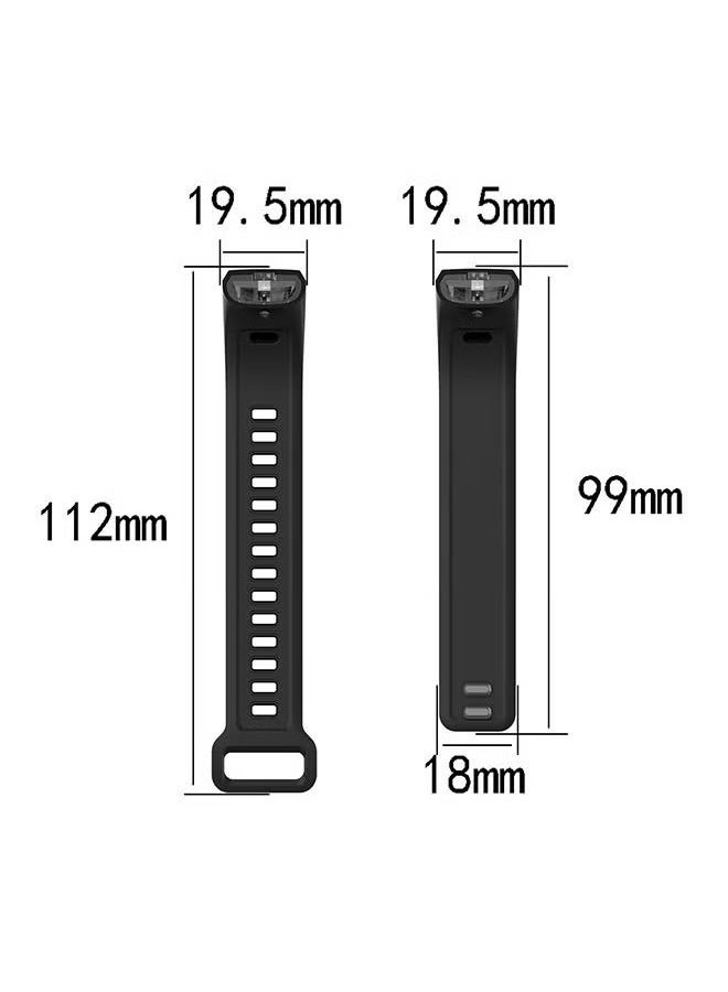 HY Smart Watch Strap For Huawei Band 2 Pro Black, One Size Fits All Can Be Adjusted According To The Size Of The Wrist,Breathable And Waterproof Watch Strap Make Your Sports Life More - Image 5