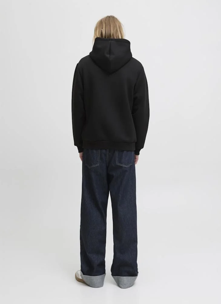 جاك اند جونز Logo Pullover Hoodie