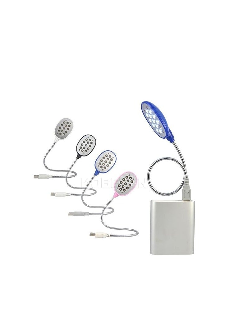 Terabyte مصباح USB LED مكون من 13 مصباحًا مرنًا للرقبة لأجهزة الكمبيوتر المحمولة (قد يختلف اللون) - Image 3