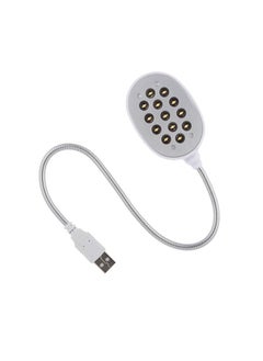 Terabyte مصباح USB LED مكون من 13 مصباحًا مرنًا للرقبة لأجهزة الكمبيوتر المحمولة (قد يختلف اللون)  - Image 2