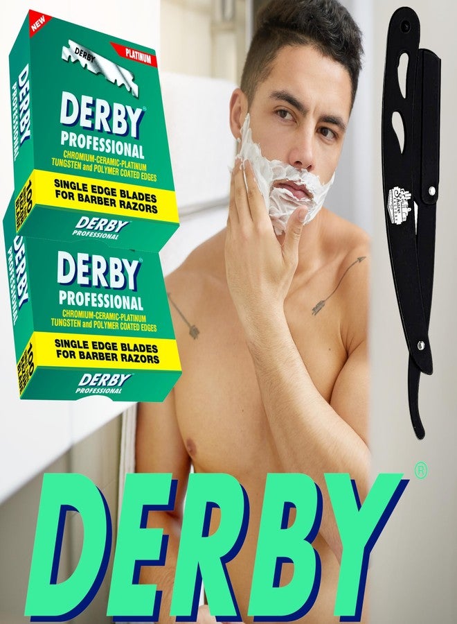 Derby 300 "Derby Professional" Single Edge Razor Blades for straight razor - Image 3