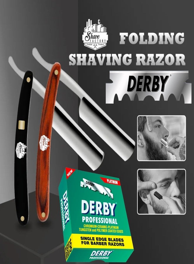 Derby 300 "Derby Professional" Single Edge Razor Blades for straight razor - Image 2