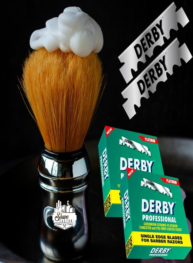 Derby 300 "Derby Professional" Single Edge Razor Blades for straight razor - Image 5