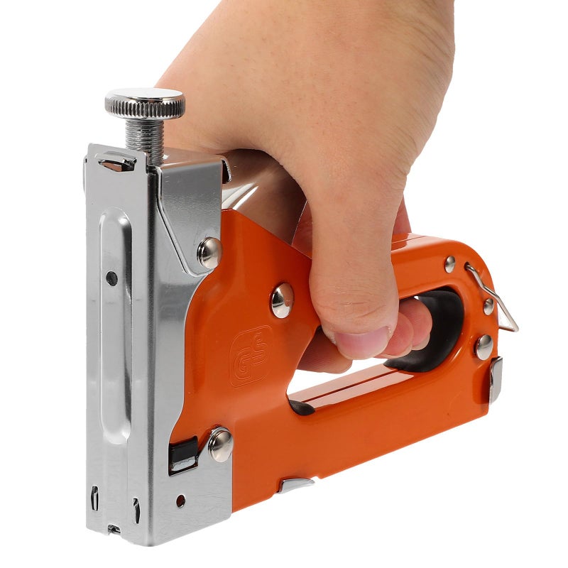 Heavy Duty Upholstery Stapler Remover Set with 600 Staples for Furniture Carpet Woodworking DIY - Image 4