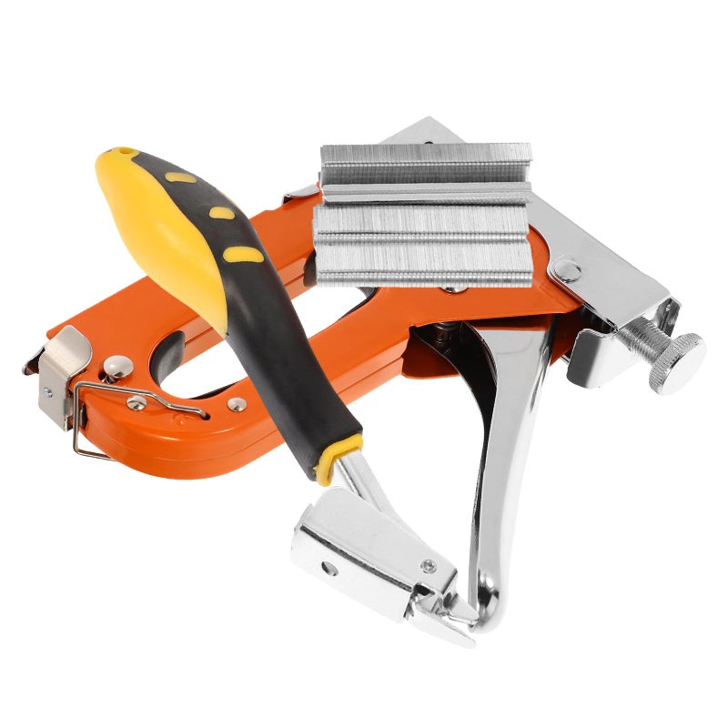 Heavy Duty Upholstery Stapler Remover Set with 600 Staples for Furniture Carpet Woodworking DIY - Image 2