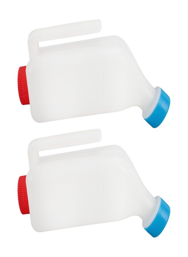 Semme Calves Nurser Bottles Hanging Cow Lamb Milk Feeding Bottle with Caps Snap On Handles - Image 5