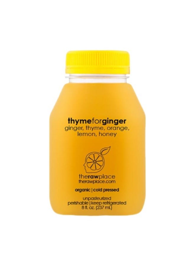 Thyme For Ginger, Cold Pressed - 237ml, UAE