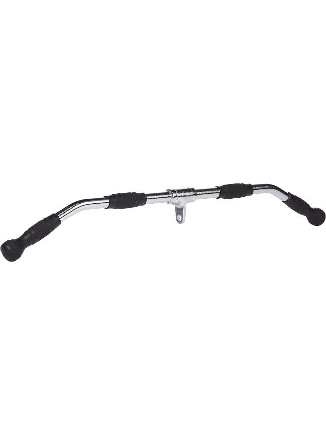 CAP Barbell CAP Barbell Deluxe Curl Bar Cable Attachment with Rubber Handgrips, 28"  - Image 5