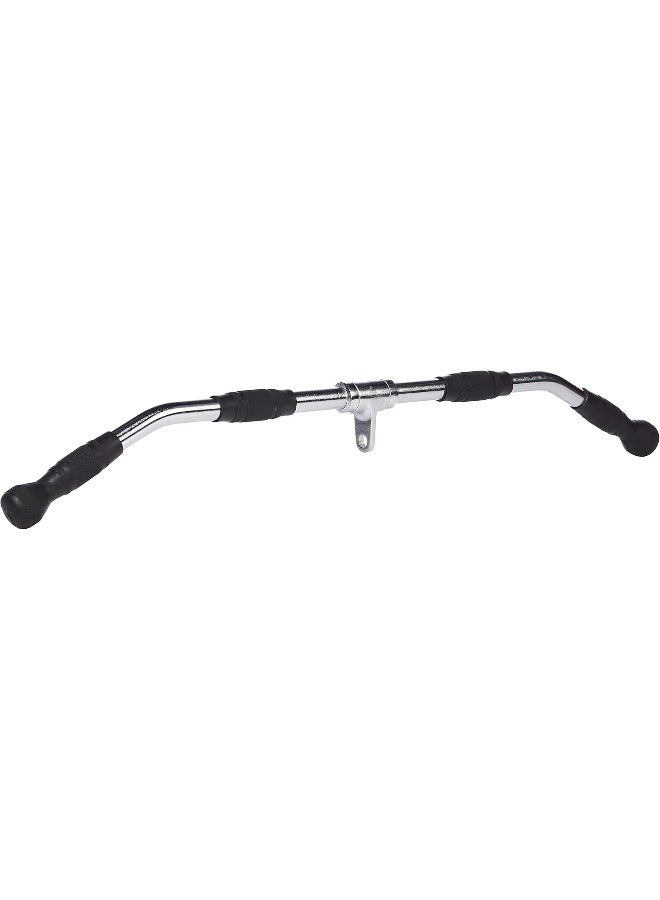 CAP Barbell CAP Barbell Deluxe Curl Bar Cable Attachment with Rubber Handgrips, 28"  - Image 4