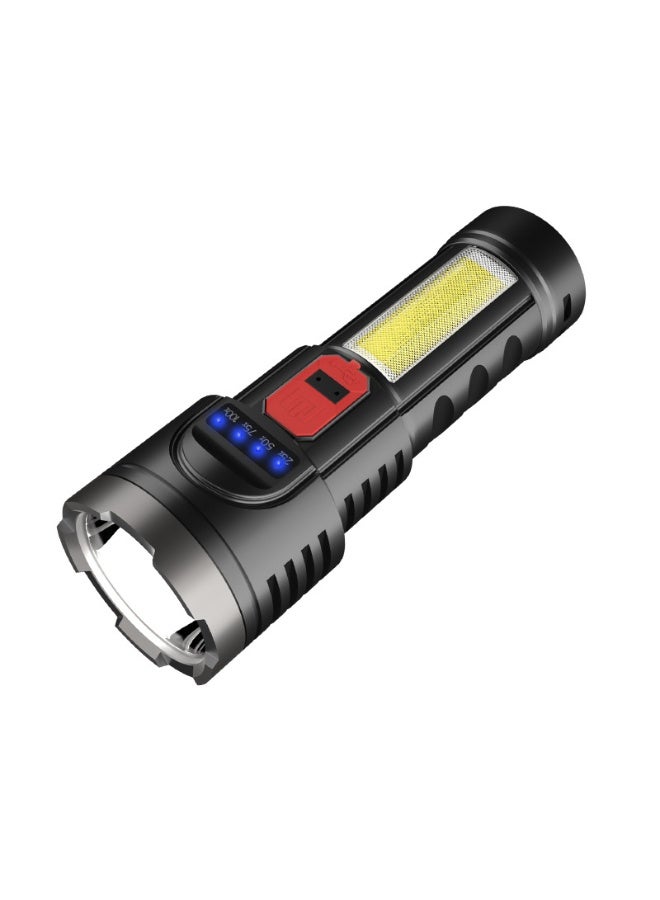 ABS Flashlight with COB Side Light