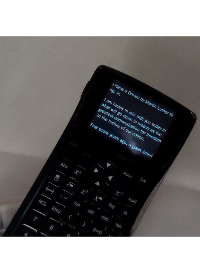 Multifunction Text Reading Calculator With EBook Reader Vide-Body Color:Black-Memory Capacity:4GB - Image 3