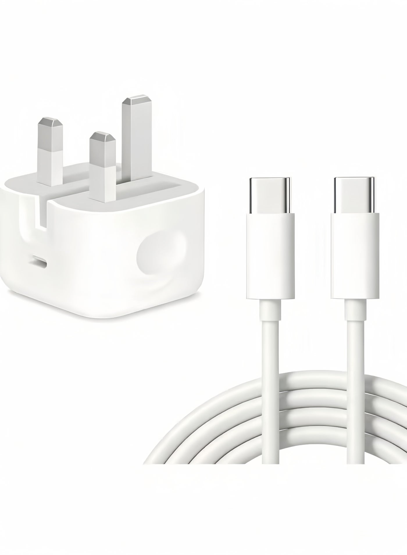 SparkSprout IPhone 35W Fast Charger | USB C Wall Fast Charger with 1M Type C to C Charging Cord Compatible with IPhone 17/16/15/Pro Max/Pro/Plus and all Type C Mobile
