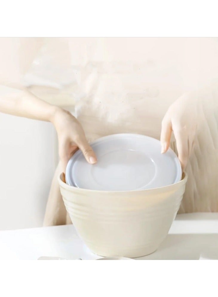 الصحاح طقم حافظات طعام وخضروات بلاستيكية – 6 قطع بأحجام مختلفة للتخزين والتنظيم - Image 4