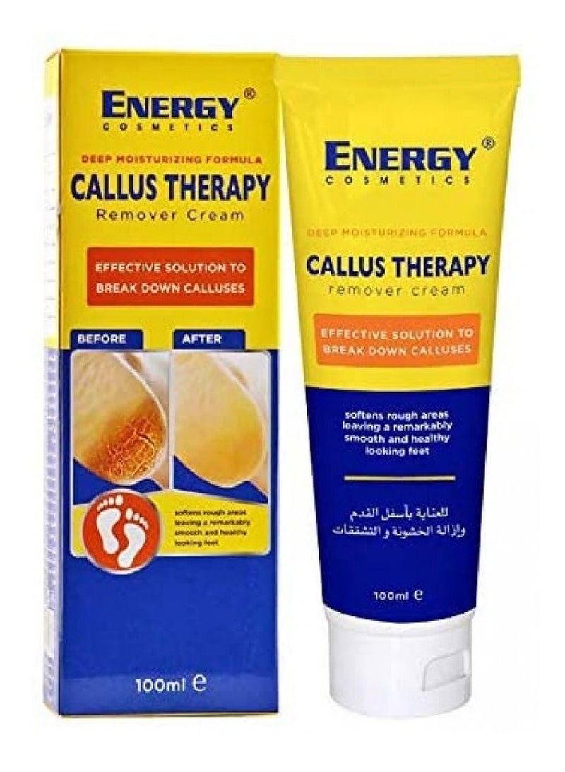 Energy Cosmetics Callus Therapy Removal Cream Deep Moisturizing Formula 100ml