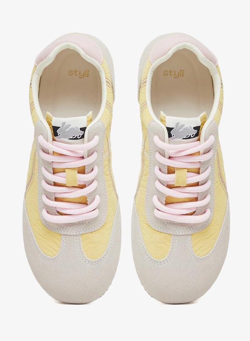 ستايلي اكتيف ستيلي سنيكرز بشريط جانبي ورباط - Image 5