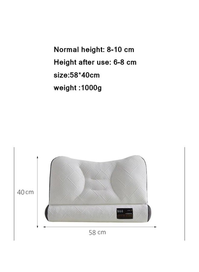 Aikenn Adjustable Pillow,Pain Relief Pillow For Neck Support, Adjustable Cervical Pillow Cozy Sleeping, Odorless Ergonomic Contour Memory Foam Pillows, Orthopedic Bed Pillow For Side Back Stomach Sleeper(Grey)  - Image 2