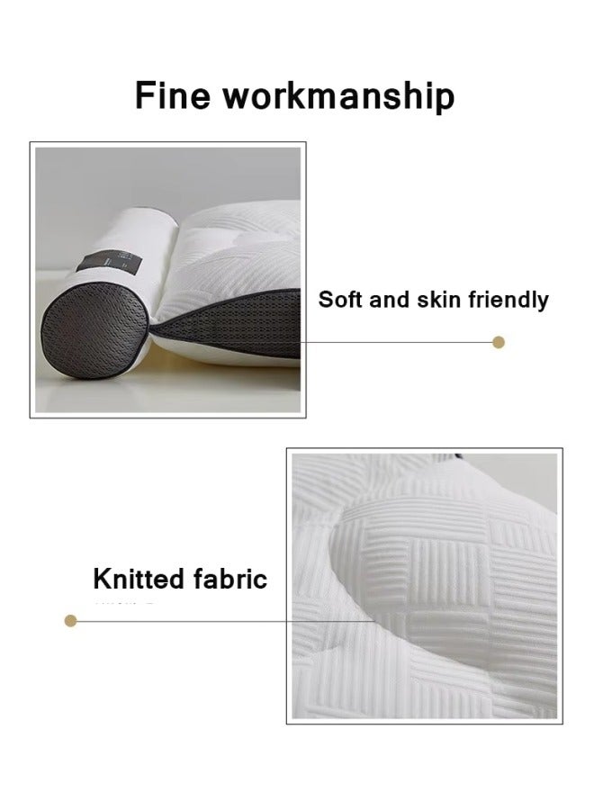 Aikenn Adjustable Pillow,Pain Relief Pillow For Neck Support, Adjustable Cervical Pillow Cozy Sleeping, Odorless Ergonomic Contour Memory Foam Pillows, Orthopedic Bed Pillow For Side Back Stomach Sleeper(Grey)  - Image 3