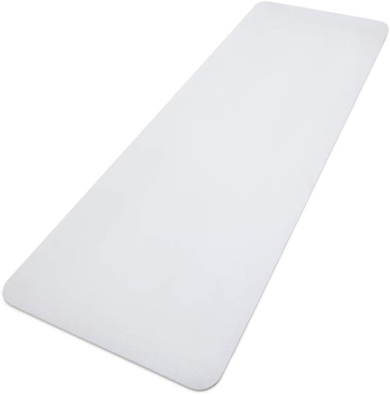 Adidas 8mm Non-Slip Yoga Mat White Extra Cushion Mat for Yoga, Pilates & Home Exercise - Image 2