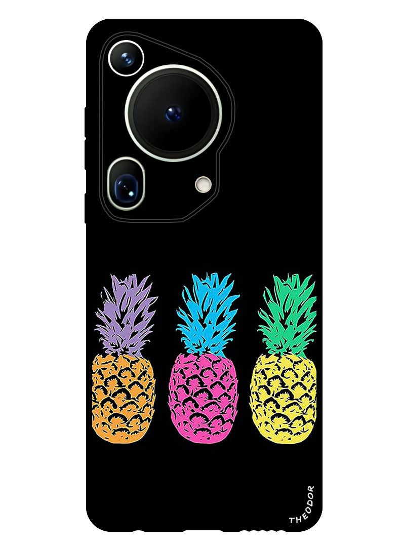 Theodor Protective Case Anti Scratch Shock Proof Bumper Cover For Huawei Pura 70 Ultra Pineapples 1 - Image 1