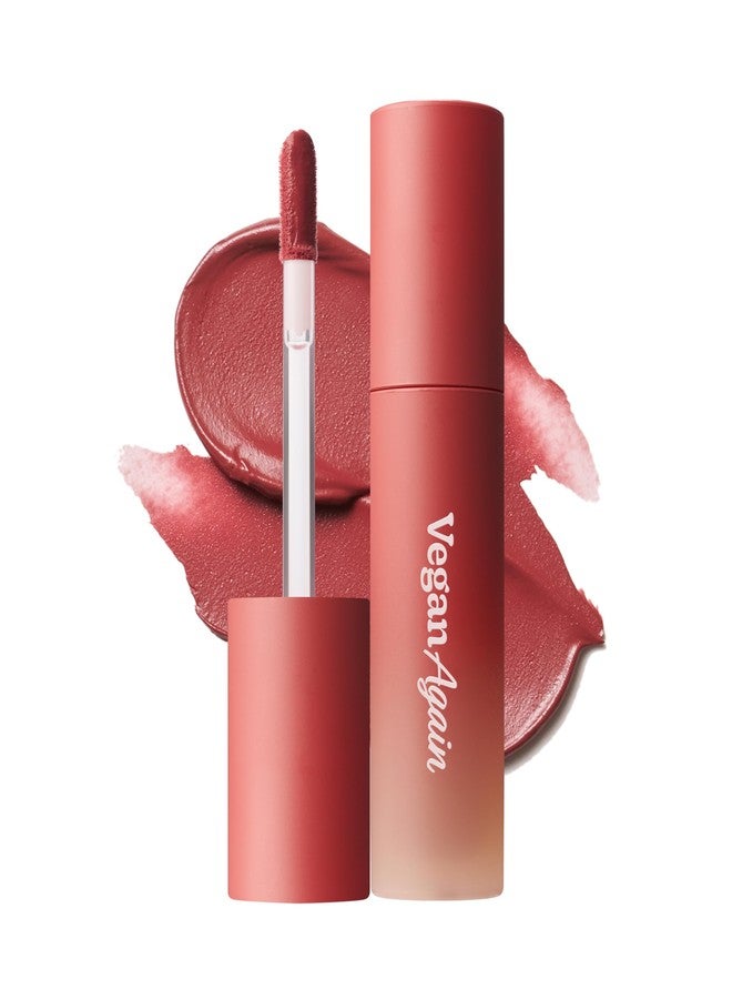 تاتش إن سول أحمر شفاه Touch in Sol Vegan Again Blur Core Lip Tint (#Fig Plum) - يدوم طويلاً، غني بالأصباغ، بلمسة نهائية مخملية غير لامعة - خفيف الوزن وناعم - Image 1