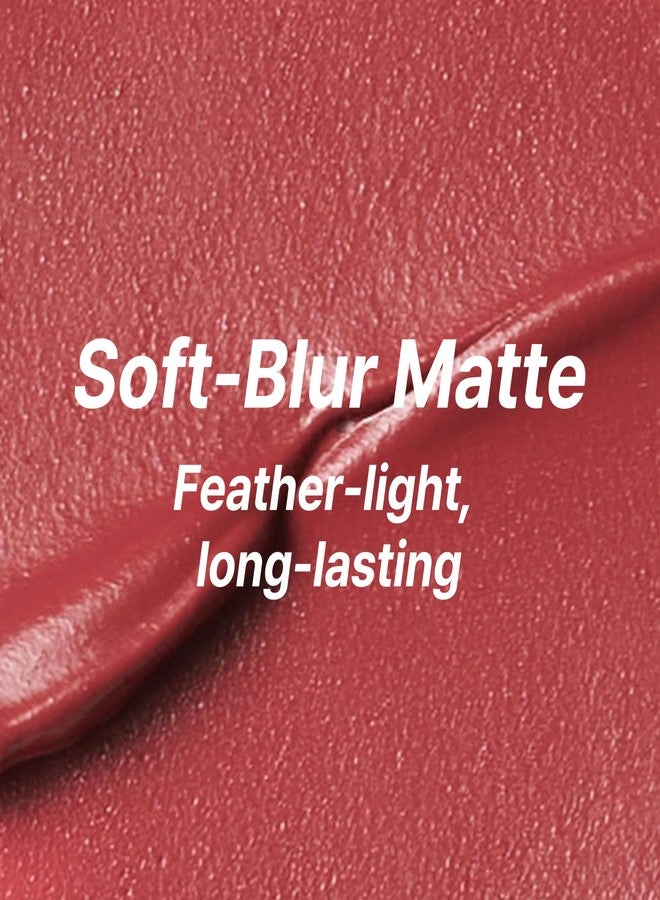 تاتش إن سول أحمر شفاه Touch in Sol Vegan Again Blur Core Lip Tint (#Fig Plum) - يدوم طويلاً، غني بالأصباغ، بلمسة نهائية مخملية غير لامعة - خفيف الوزن وناعم - Image 5