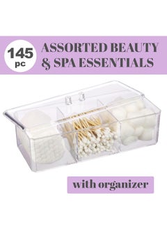 Expressions EXPRESSIONS Beauty Essentials Kit - Includes Beauty Blenders, Makeup Sponges & Lip Applicators w/Organizer - Assorted Cosmetic Applicator Set | Professional Beauty Tools + Accessories  - Image 2