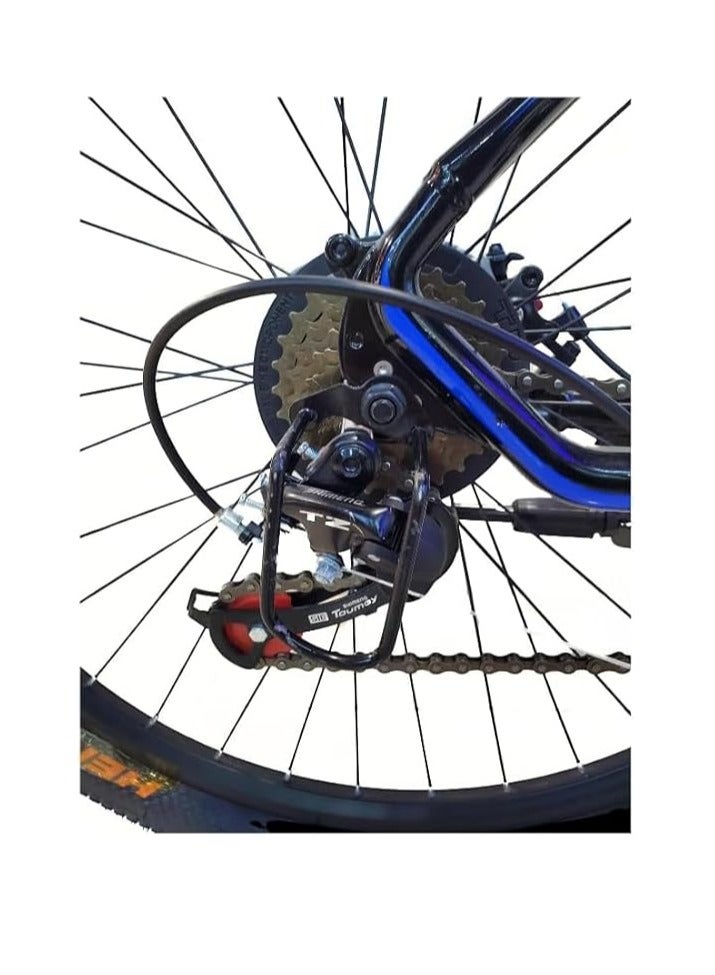 Generic Mountain bike, 29 inches, 21 speed, frame Carbon Steel, Blue, Dual Dic Brake, Front Suspension  - Image 3