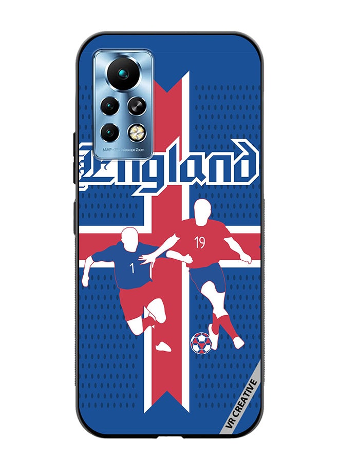 VR CREATIVE Protective Case Cover For Infinix Note 11 Pro Sports Soccer Football England Design Multicolour - Image 1