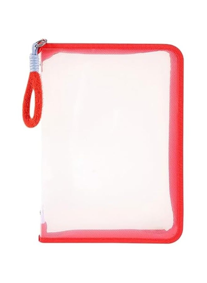 Zipper Pouch, Clear File Folders, A4 Plastic Envelopes, Lightweight Nylon Water Proof Mesh File Bag, Document Organizer, Pencil Case, Bill Bag, Storage Bag, for Home, Work, Office - Image 2