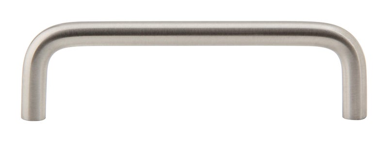 Silverline Satin Nickel Wire Pull Solid Handle Cabinet Drawer Hardware Hole Centers 3-3/4""(96mm)  25 Pack - Image 2