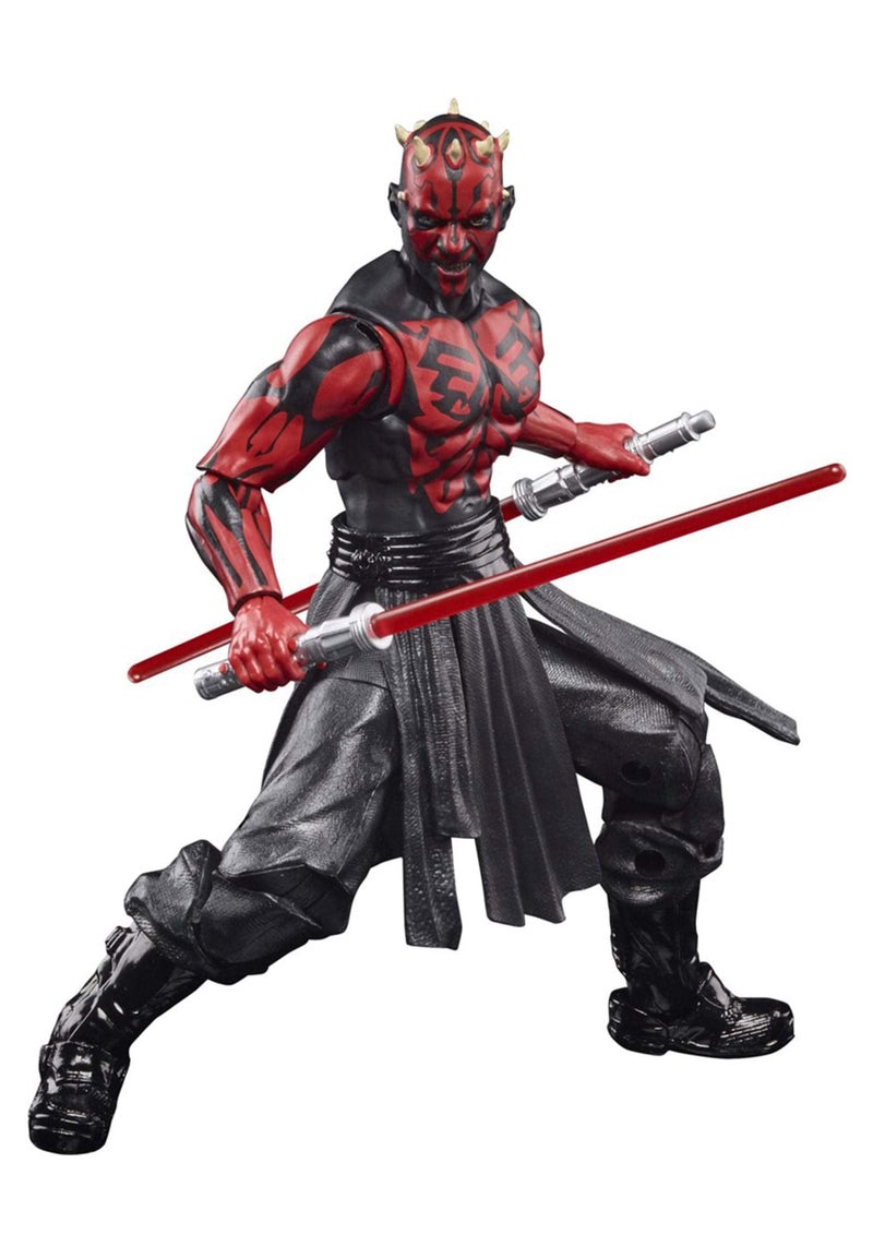 STAR WARS Hasbro Star Wars Black SER 50TH ANN 6IN Darth Maul Action Figure,4 to 99 years - Image 3