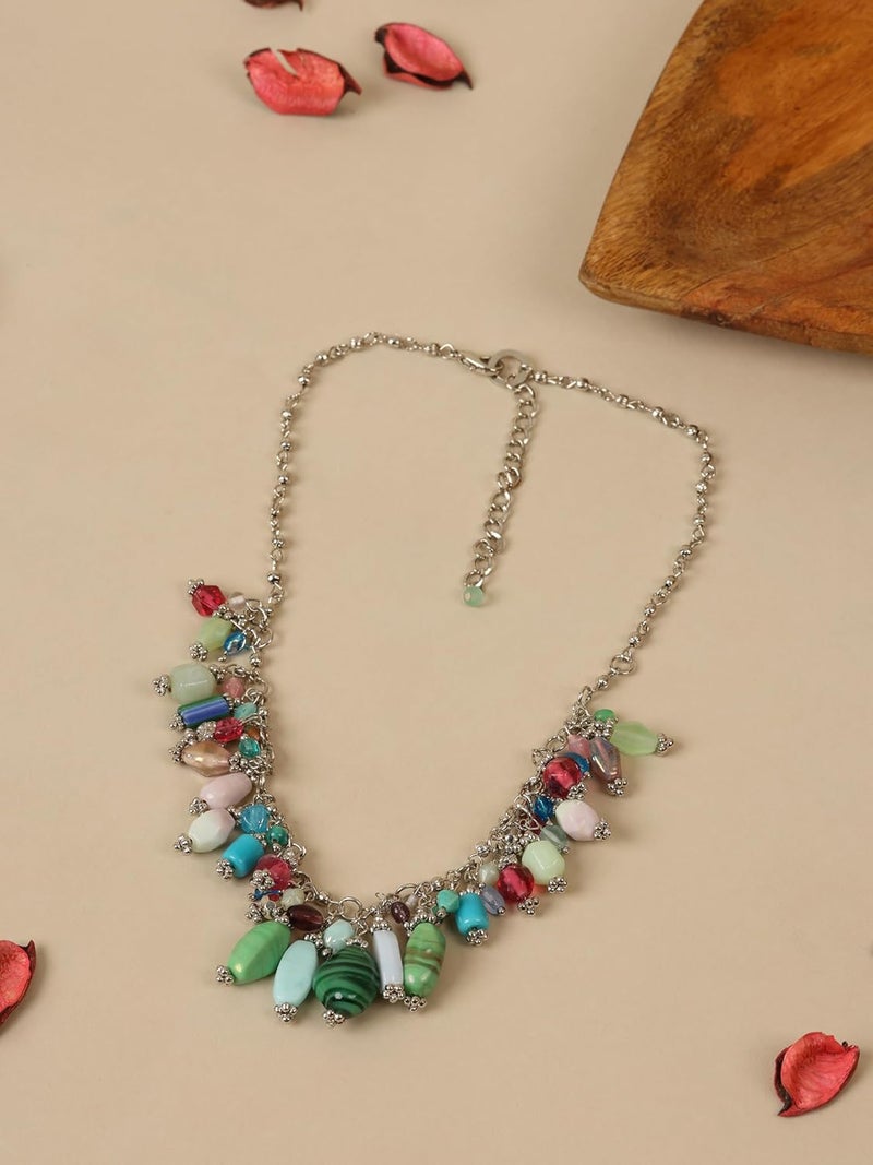 DCA Western Latest Trendy Boho Charms Fashion Jewellery Necklace for Women and Girls - Image 5