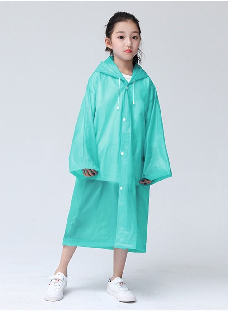 Kids Thick Reusable Hooded Raincoat Green - pzsku/Z78560782BCD75B9E8ED2Z/45/_/1659591086/63cd2c51-cead-4e74-bcf6-b58ed6d3a5fc