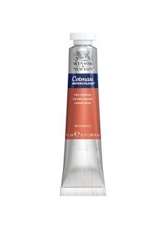 WINSOR & NEWTON Winsor & Newton Cotman Water Colour - Tube of 21 ML - Red Copper (471) - Highly Pigmented, Vibrant, Vivid & Intermixable Artists' Water Colour Paints - More Colours Available  - Image 1