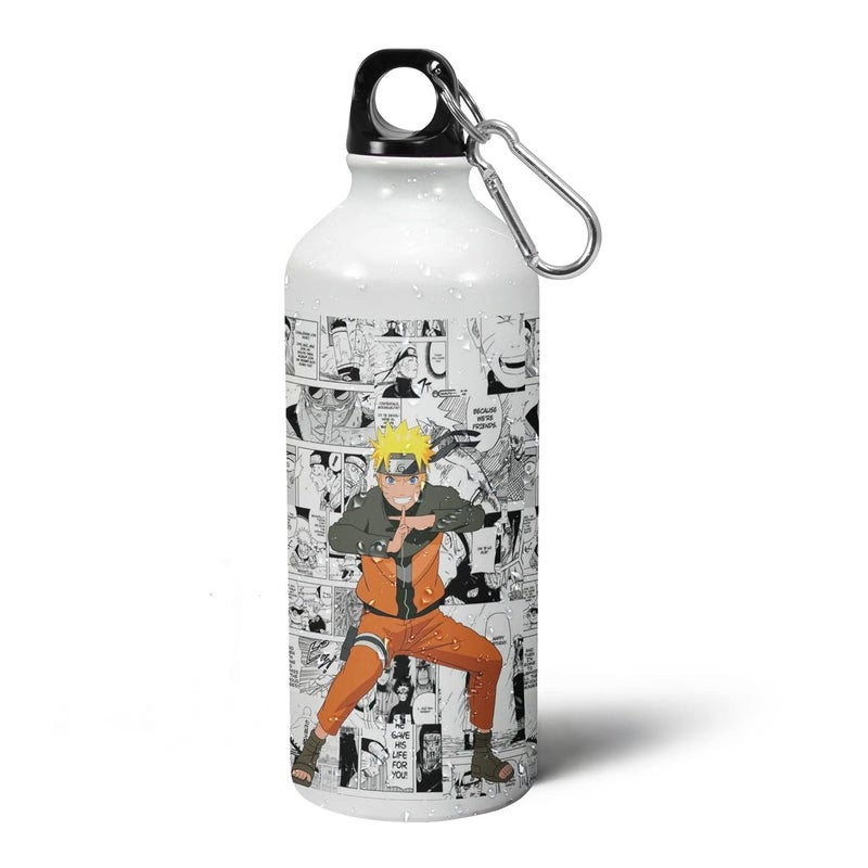 CRAFT MANIACS CRAFT MANIACS ANIME NARUTO CLAN 600 ML SIPPER BOTTLE 330 ML MUG COMBO MICROWAVE SAFE MUG BPA LEAD FREE SIPPER ONLY SIPPER  - Image 1