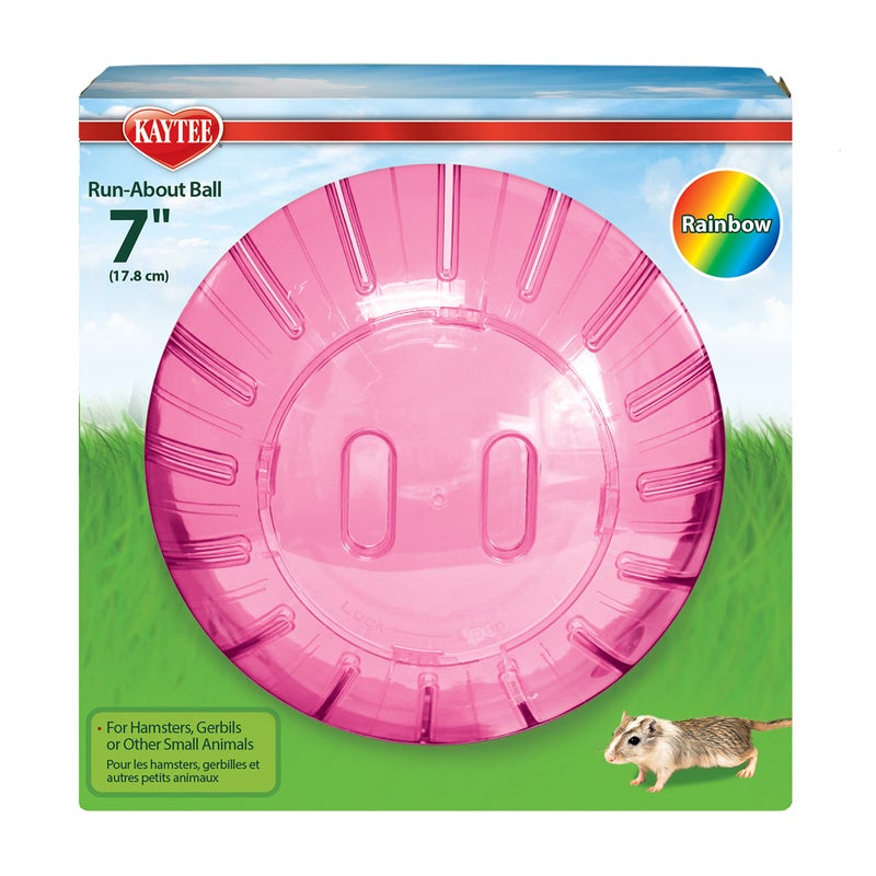 Kaytee 7 Assorted Color RunAbout Exercise Ball For Pet Hamsters Gerbils - Image 2