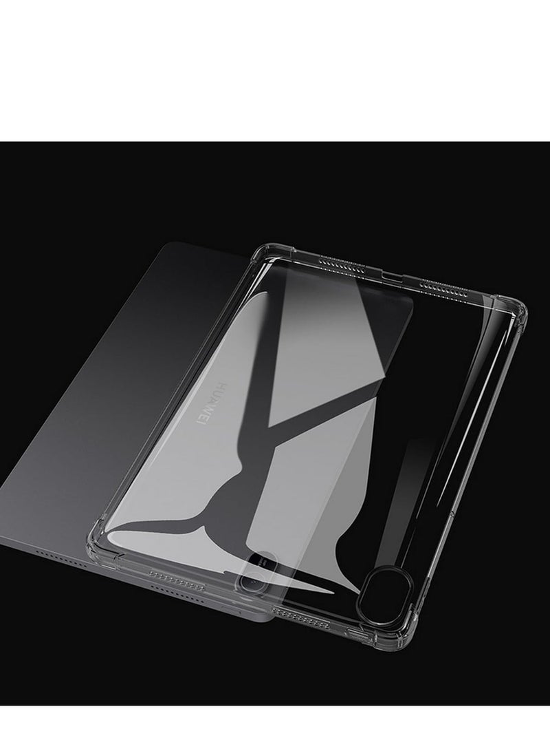 Tablet Case Compatible with Huawei MatePad SE 11 Inch Released 2024 Shockproof Impact Resistant Flexible Cover Anti-Scratch Transparent TPU Protective Shell - Image 3