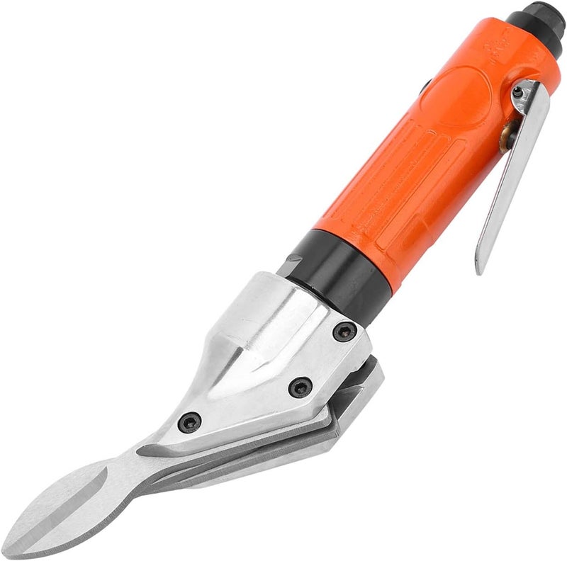 1/4in Air Shears, Pneumatic Metal Cutter with Straight Steel Blade, 22000rpm High Speed Industrial Tool for Cutting Iron and Aluminum Sheets, Durable Steel Construction for Auto Re - Image 2