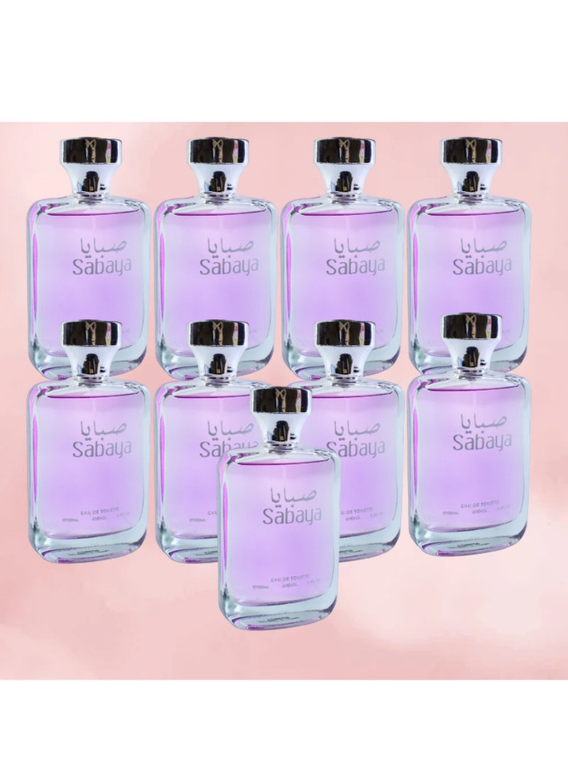 صبايا 9 قطع عطر صبايا 100 مل EDT - Image 1