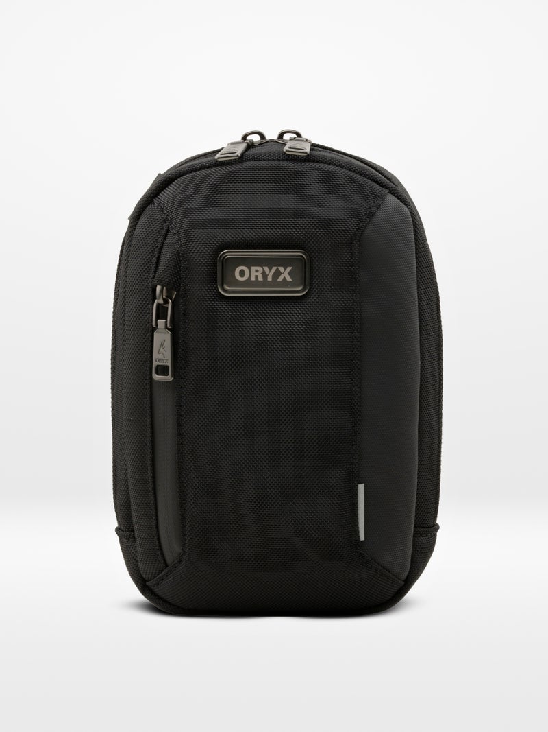 ORYX O-Snap Modern Phone Sling Bag Snap Belt & Dual Wear Design Black - Image 1