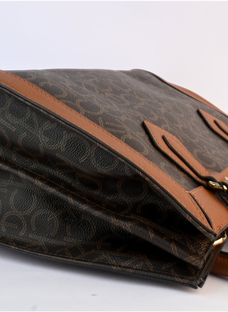CALVIN KLEIN JEANS PLUS - Calvin Klein Brown Bag For Women - Image 1