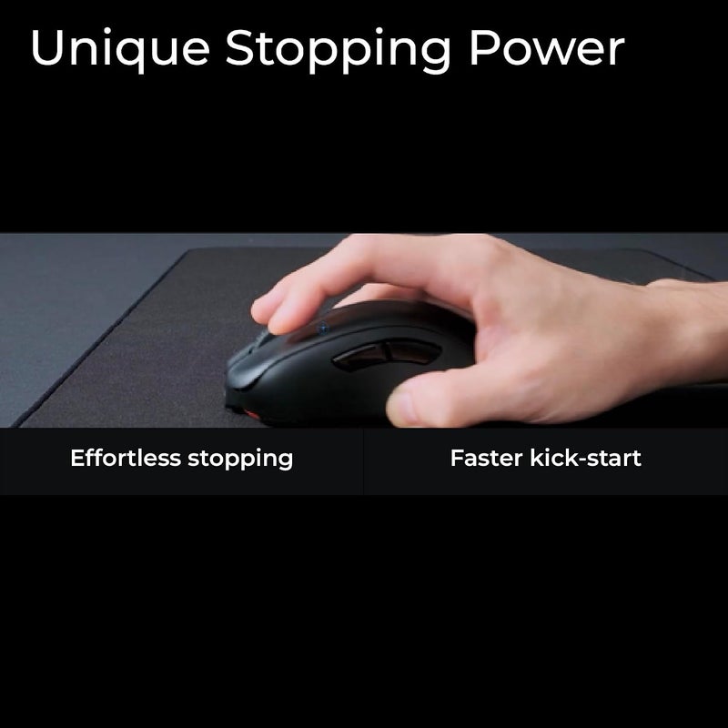 BenQ Zowie G-SR-SE ZC08 Orange Large Esports Gaming Mouse Pad, Humidity Resistance Color Cloth, Smooth Glide Feel with Steady Control, Uniform high-Density Rubber Base with Medium Softness,Anti-Slip Base orange - Image 3