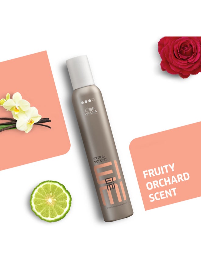 Wella Professionals Eimi Extra Volume Mousse - Strong Hold Volumizing Mousse To Create Bodified Styles With High Volume (300 Ml) - Image 4