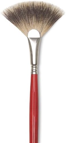 Escoda Arco Badger Hair Long Handle Brush Fan 43386 - Image 2