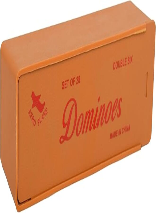 Plastic Domino Game Bring You A Different Experience White