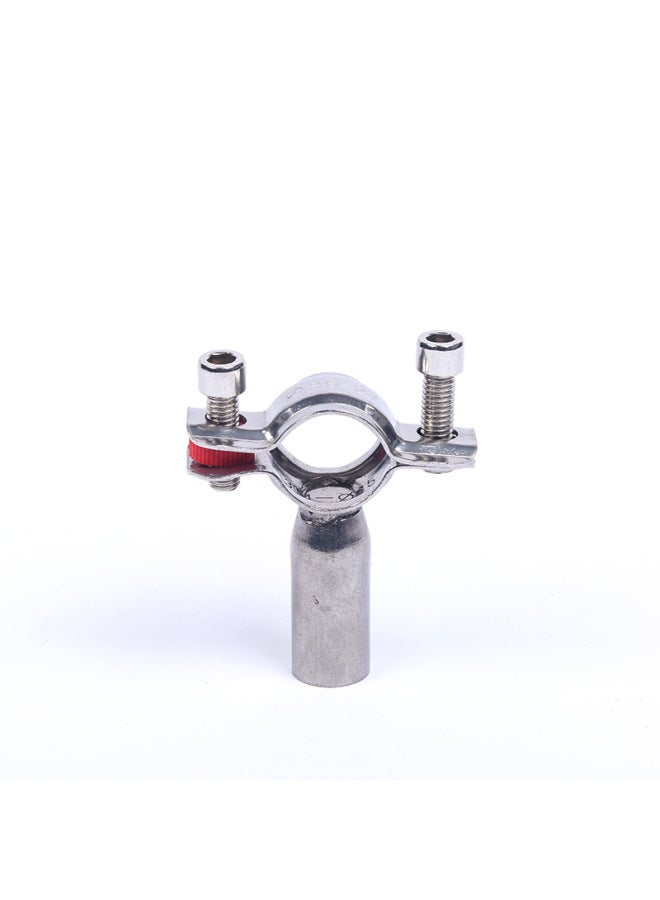 304 Stainless Steel Pipe Bracket Fixed Telescopic Quick Installation Support Frame Clamp Pipe Connection Welded Pipe Clamp-Specifications And Models:304Φ25  - Image 4