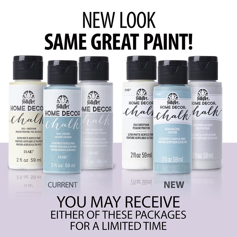FolkArt Home DÃ©cor Acrylic, Chalk Furniture & Craft Paint in Assorted Colors, 2 oz, Patina - Image 2