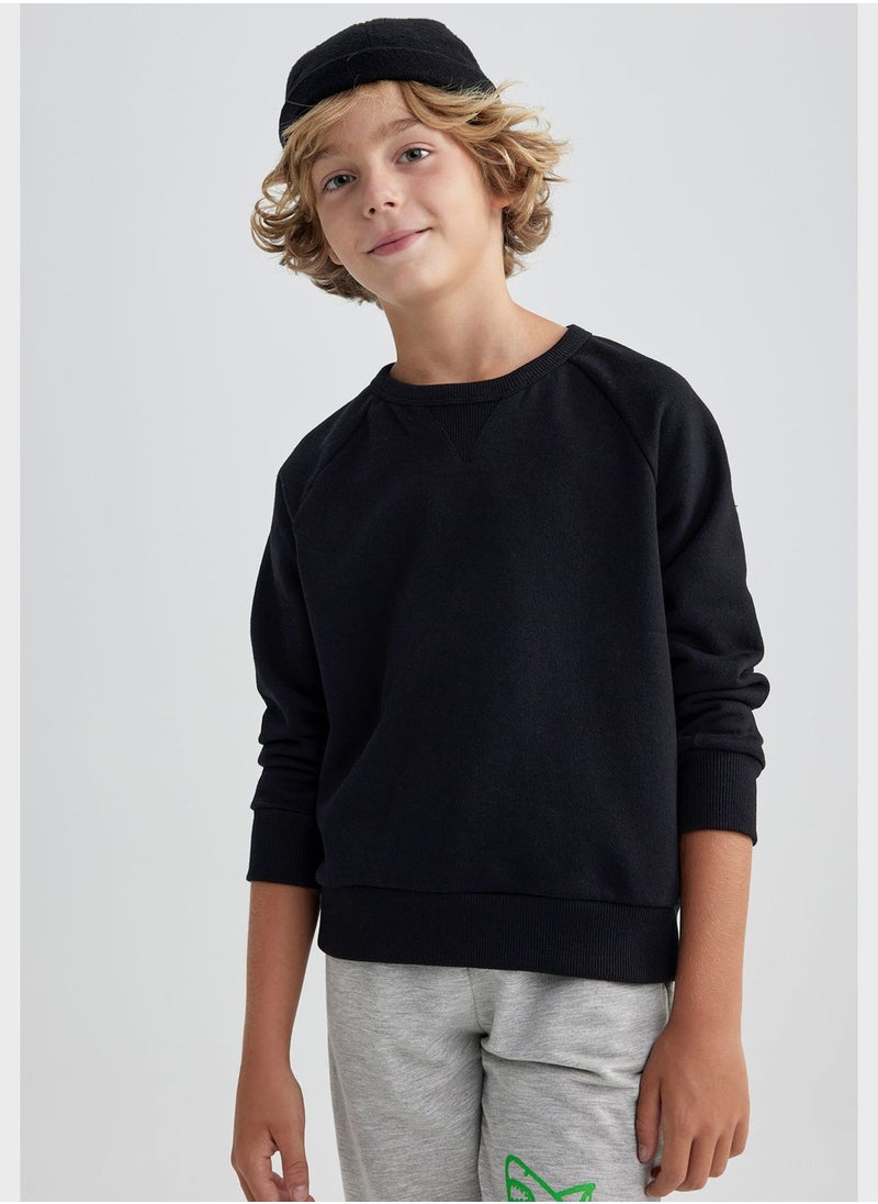 DeFacto - Kids Essential Sweatshirt - Image 1