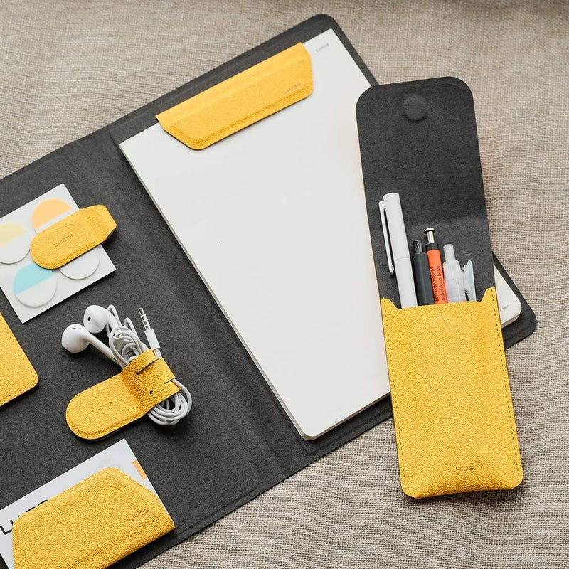 LHiDS Pencil Case, Pencil Pouch Pen Bag, Multipurpose Travel Bags for Office, Bag Pouch Holder Box Organizer, Black - Image 3